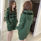 Mid-Length Plus Size Thick Velvet Loose Coat