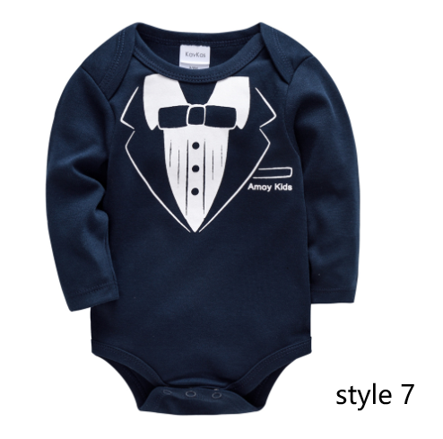 2020 New Cotton Long Sleeve Baby Bodysuit