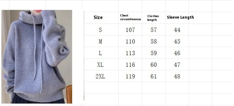 Women's Long-Sleeve Warm Casual Sweater - Autumn & Winter