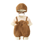 Cute Cartoon Baby Autumn Bodysuit Set for Newborns