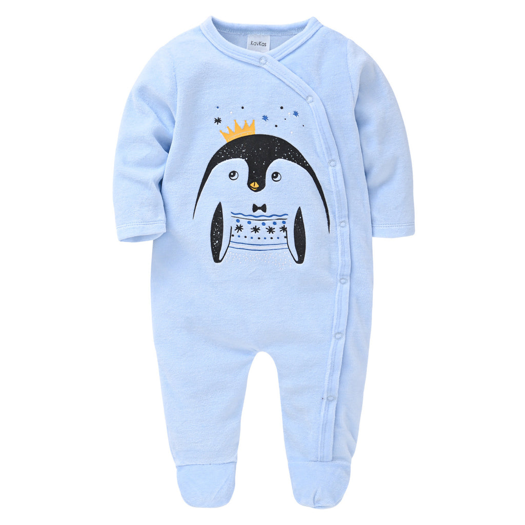 Baby Cotton Long Sleeve Bodysuit for Newborns