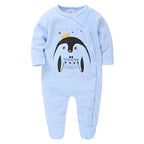 Baby Cotton Long Sleeve Bodysuit for Newborns