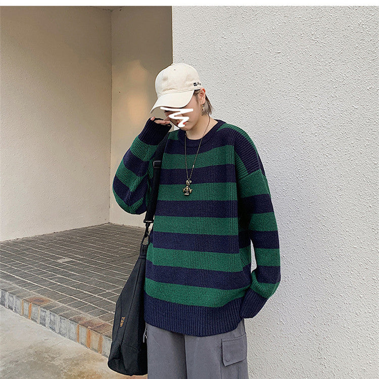 Chic Knitted Hip-hop Sweater for Stylish Looks