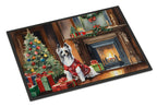 Chinese Crested Cozy Christmas Doormat
