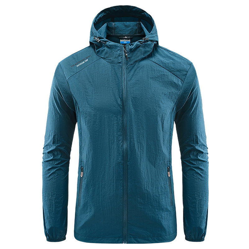 Packable Lightweight Men's Sun Protection Jacket