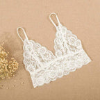 Floral Lace Triangle Bralette