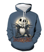 Women's Casual Skull Hoodie for Halloween | Streetwear