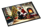 Newfoundland and Santa Claus Doormat
