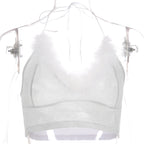 Spring 2020 V-Neck Sexy Glitter Camisole Top