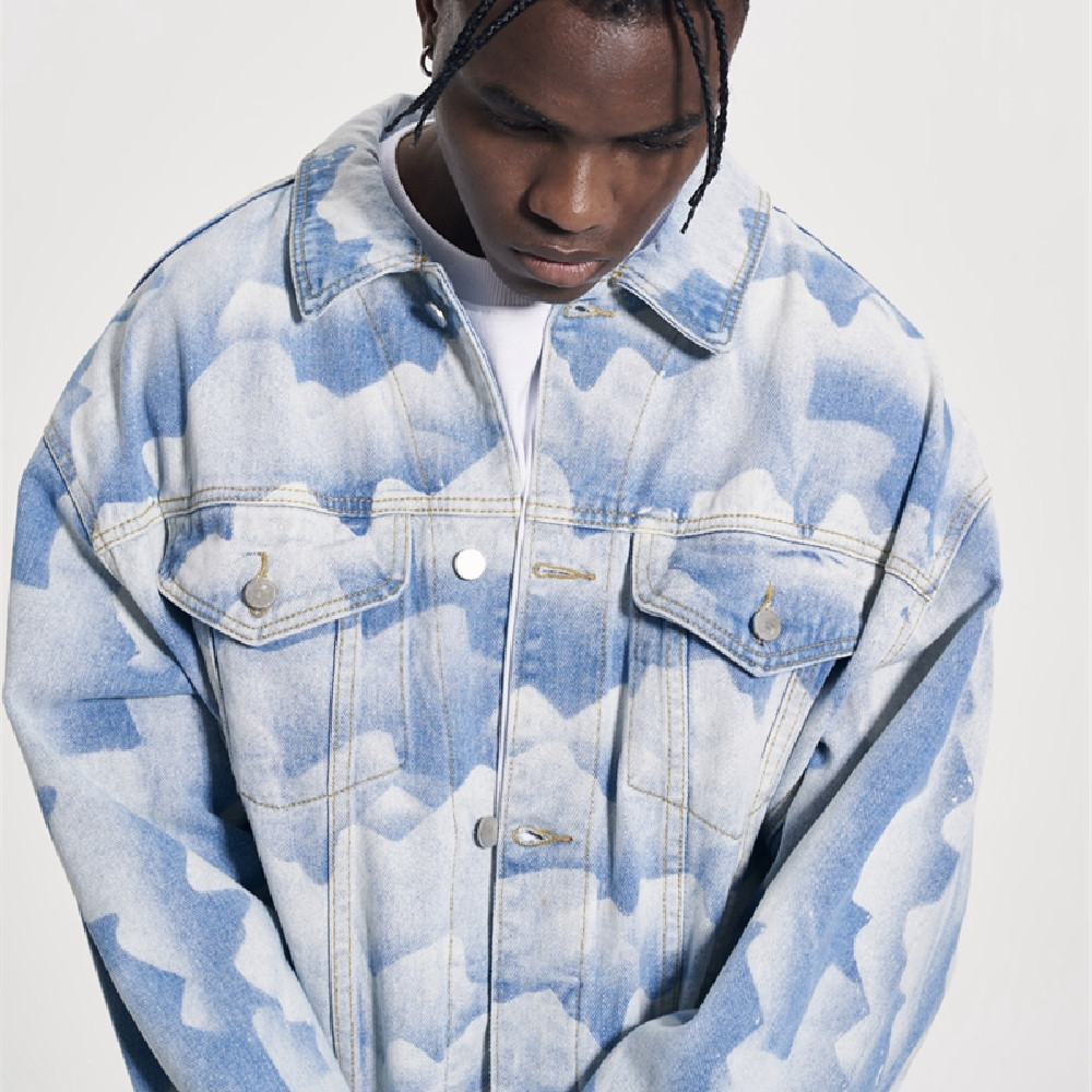 Men's Loose Fit Denim Jacket
