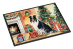 Collie Cozy Christmas Doormat