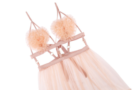 Lace Chemise with Back Straps - Seductive Lingerie