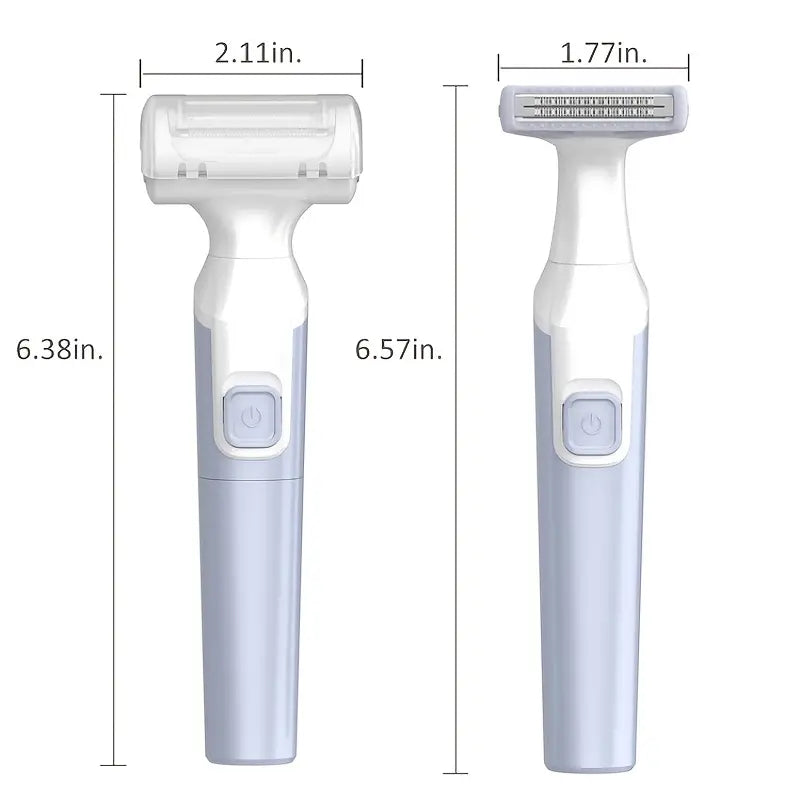 2-in-1 Women's Electric Shaver & Bikini Trimmer