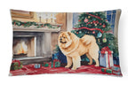 Chow Chow Christmas Throw Pillow