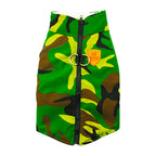New Camouflage Warm Cotton Coat for Dogs