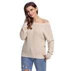 Loose Round Neck Pullover Sweater | Streetwear