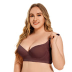 Seamless Steel Ring Large Size Smooth Bra
