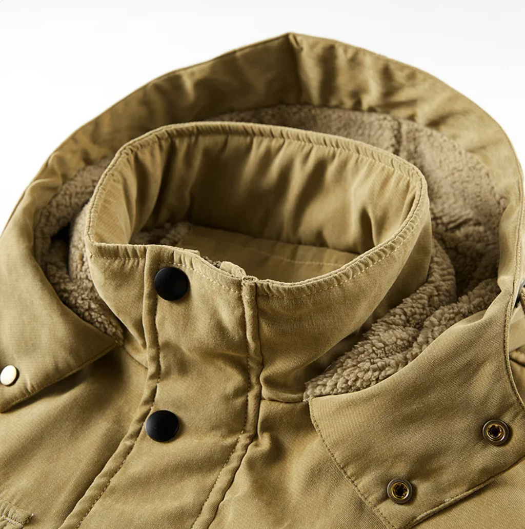 Thermal Hooded Cotton Coat