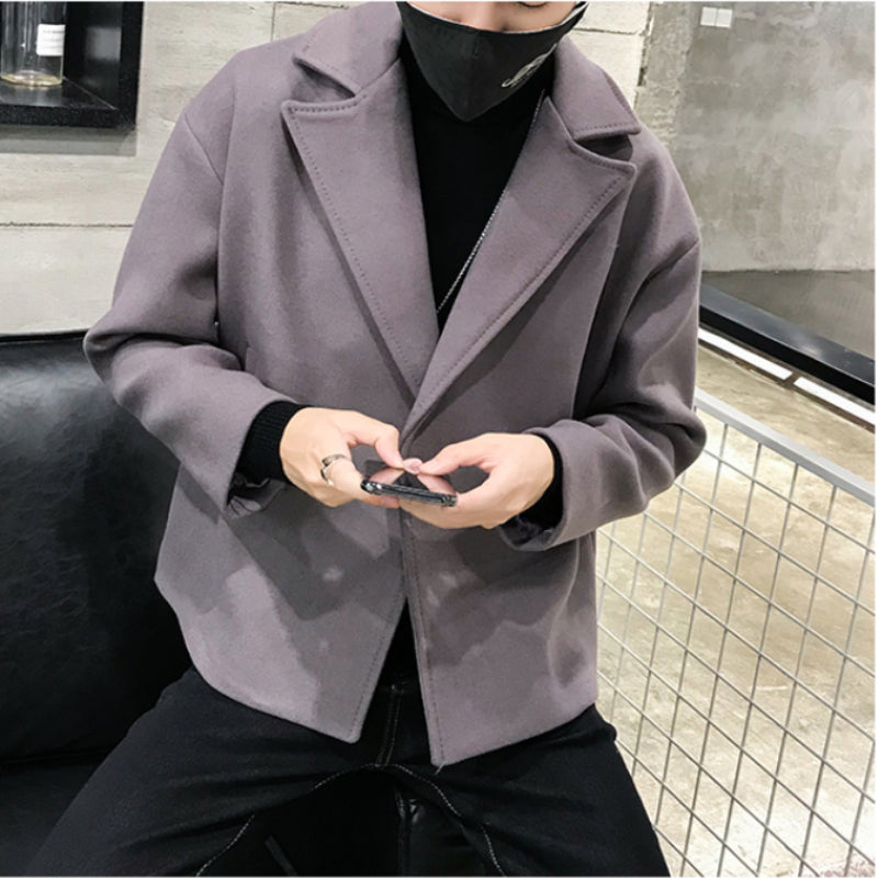 2023 Men's Quality Casual Solid Wool Coat (Winter)