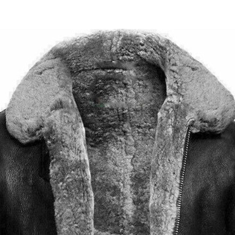 Men's Plush Jacket with Integrated Fur - Warm & Versatile