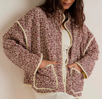 Decorative Cardigan Cotton Jacket