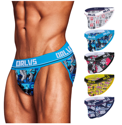 Low Rise Thong with Pouch Design