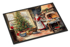 Cookies with Santa Claus Doormat