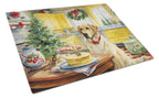Labrador Retriever Christmas Cookies Glass Cutting Board