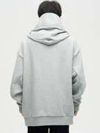 High Street Heavy Fleece-lined Thickened Hooded Sweatshirt | Streetwear