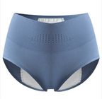 High-Waist Plus Size Cotton Menstrual Panties for Women