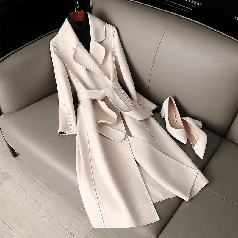 High-End Women's Fashion Woolen Coat