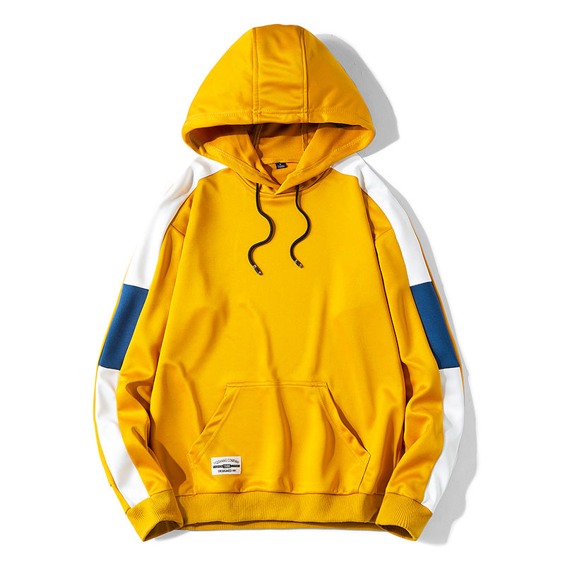 Men's Casual Hoodie Pullover - Solid Color Streetwear | Streetwear