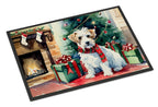 Sealyham Terrier Cozy Christmas Doormat