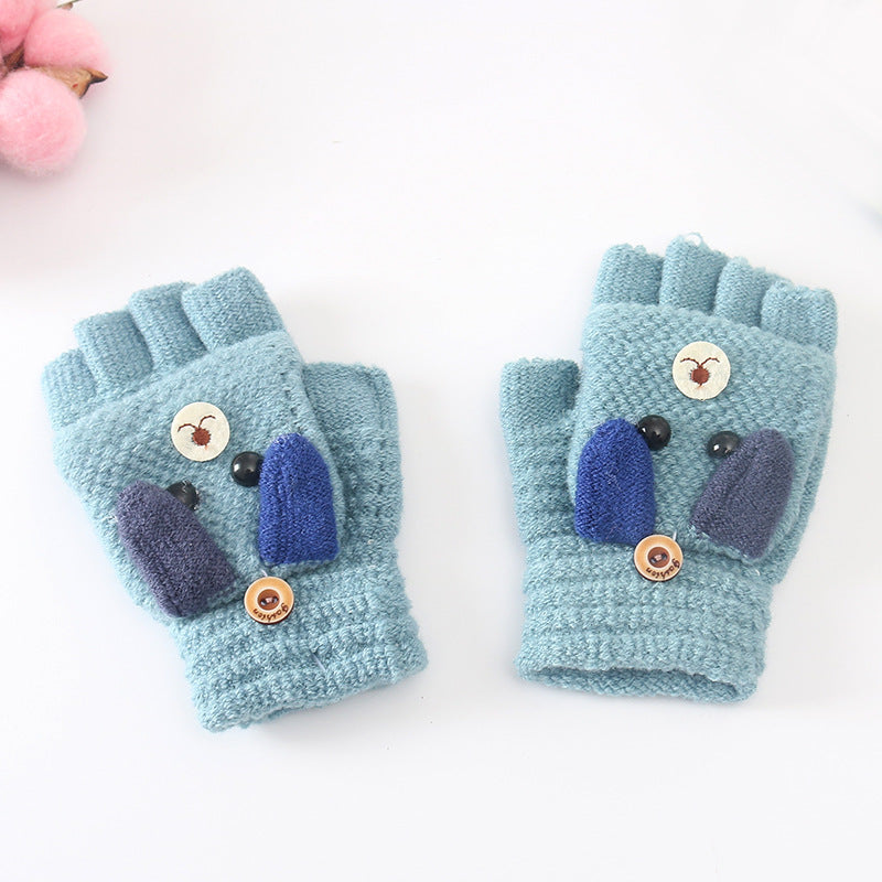Cute Cartoon Children's Warm Gloves