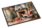 Cookies with Santa Claus Doormat