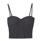 Ice Silk Padded Camisole Bra Top