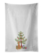 Devon Rex Cat Christmas Kitchen Towel Set of 2