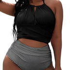 Fashion Split Pants Printed Swimwear for Amazon Sales