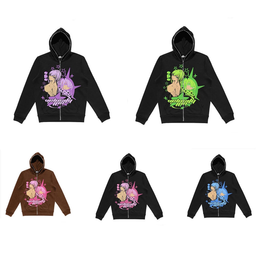 3D Digital Print Hooded Sweatshirt | Streetwear