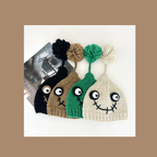 Children's Fashion Simple Wool Pullover Beanie Hat