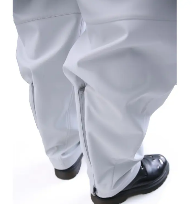 Waterproof Soft Shell Fleece-lined Mid-waist Casual Pants