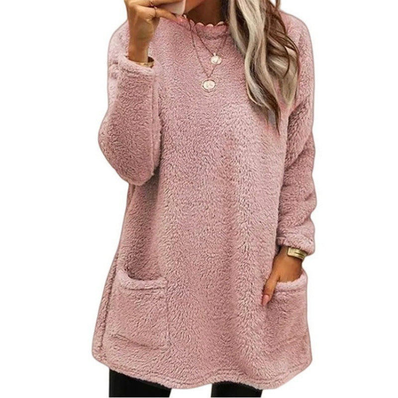 2023 Women's Oversized Long Sleeve Pullover T-Shirt | Streetwear