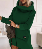 Casual Loose-Fitting Long Sleeve Hooded Pullover for Women | Streetwear