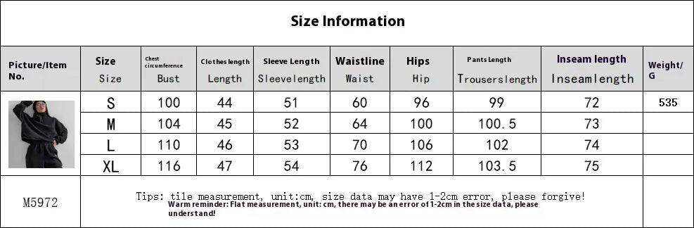 Loose Zip Stand Collar Sweater Set