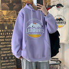 Men's Hooded Sweatshirt with Big Pocket Pullover Top | Streetwear