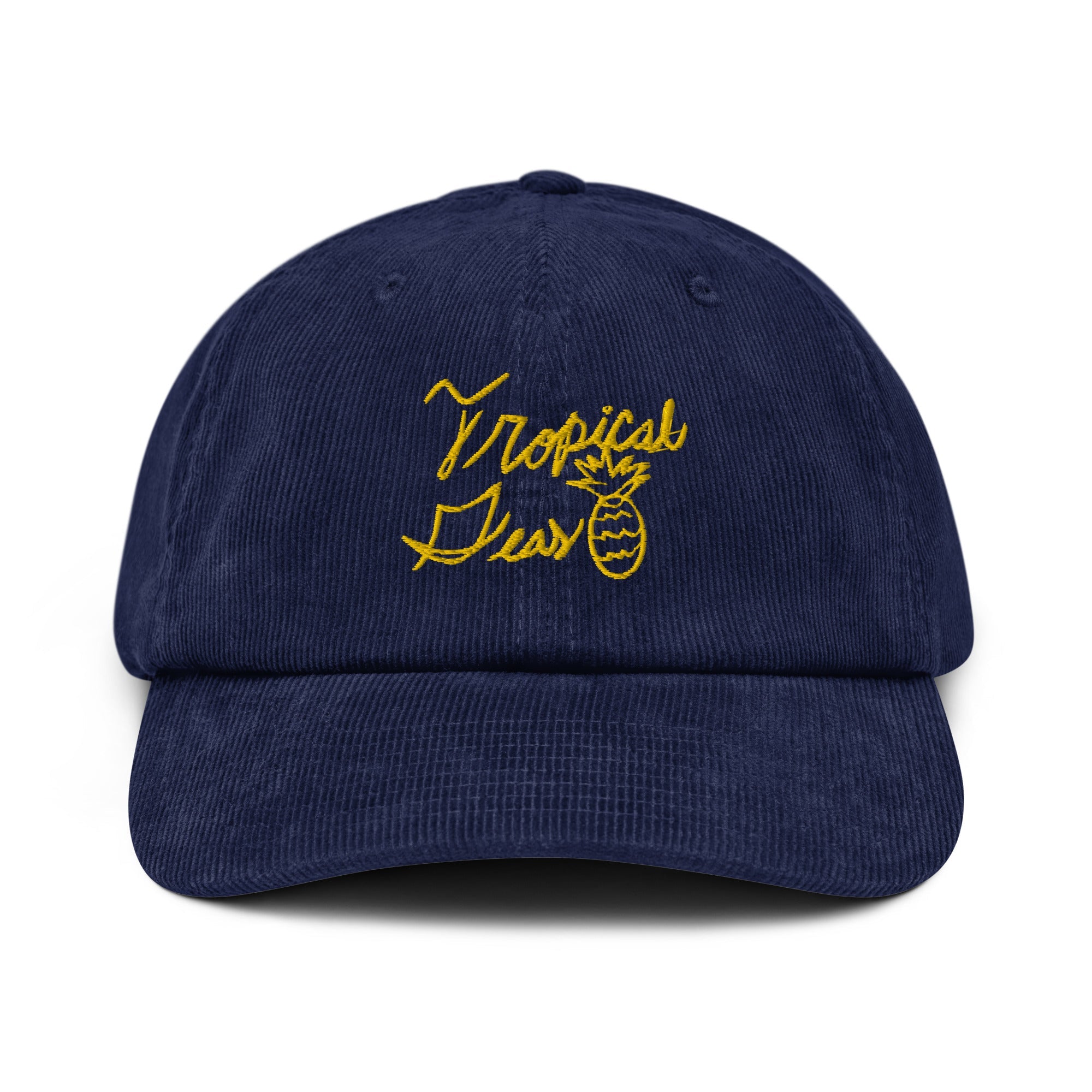 Sloppy Pineapple Corduroy hat | Embroidered Cap