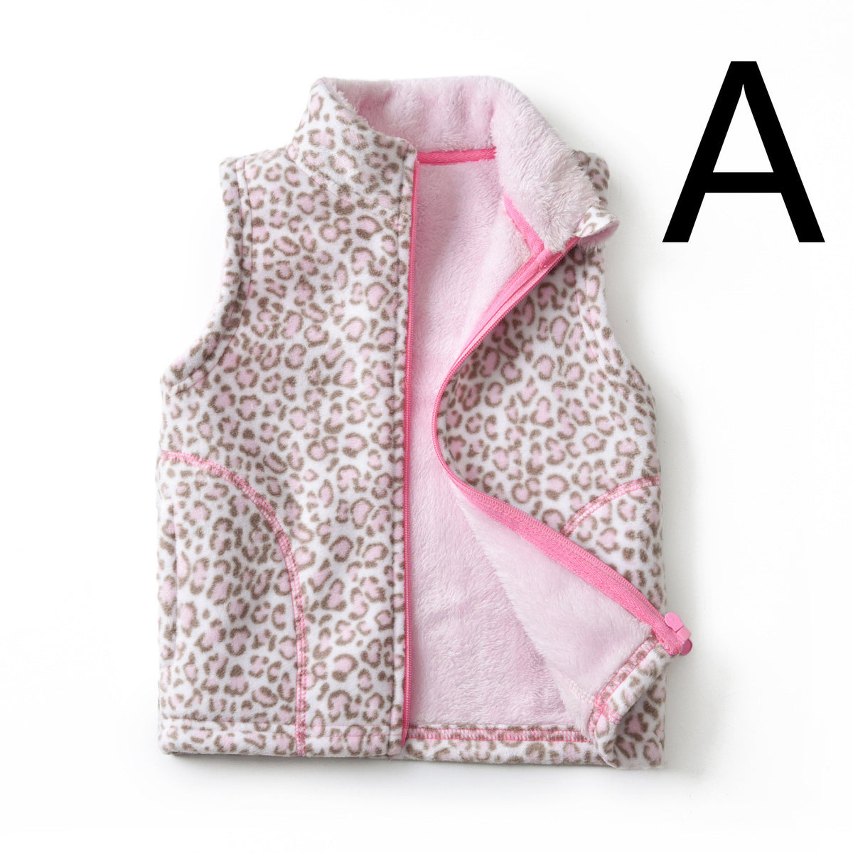 Plus Velvet Thick Warm Fleece Vest for Comfort
