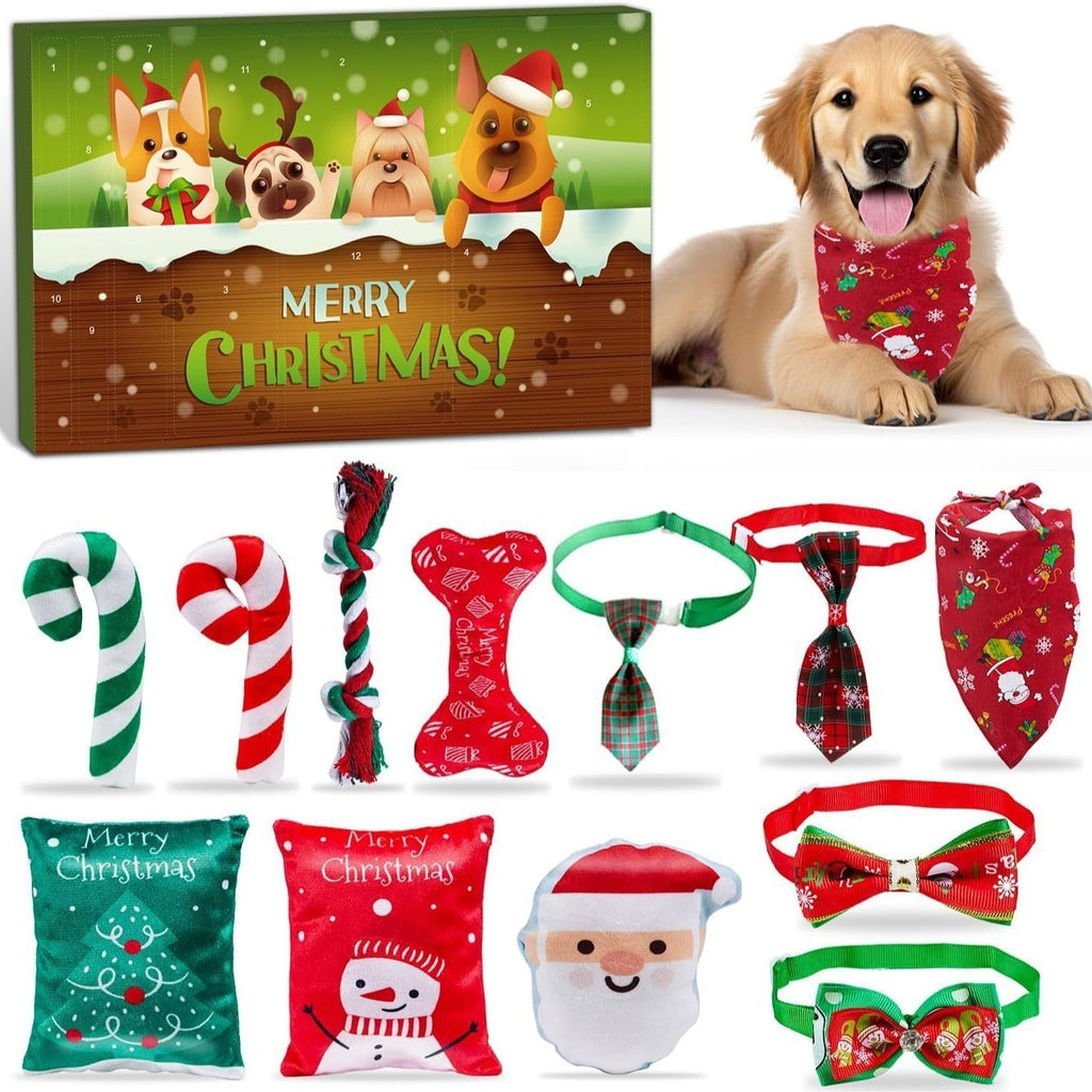 Christmas Dog Toy Gift Box