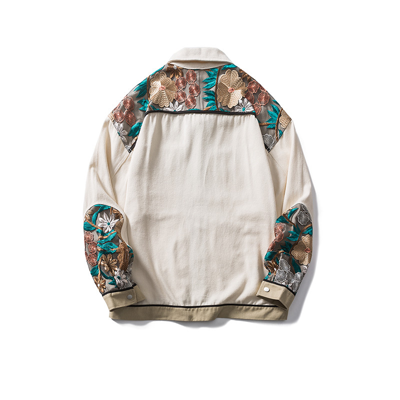 Embroidered Baseball Jacket