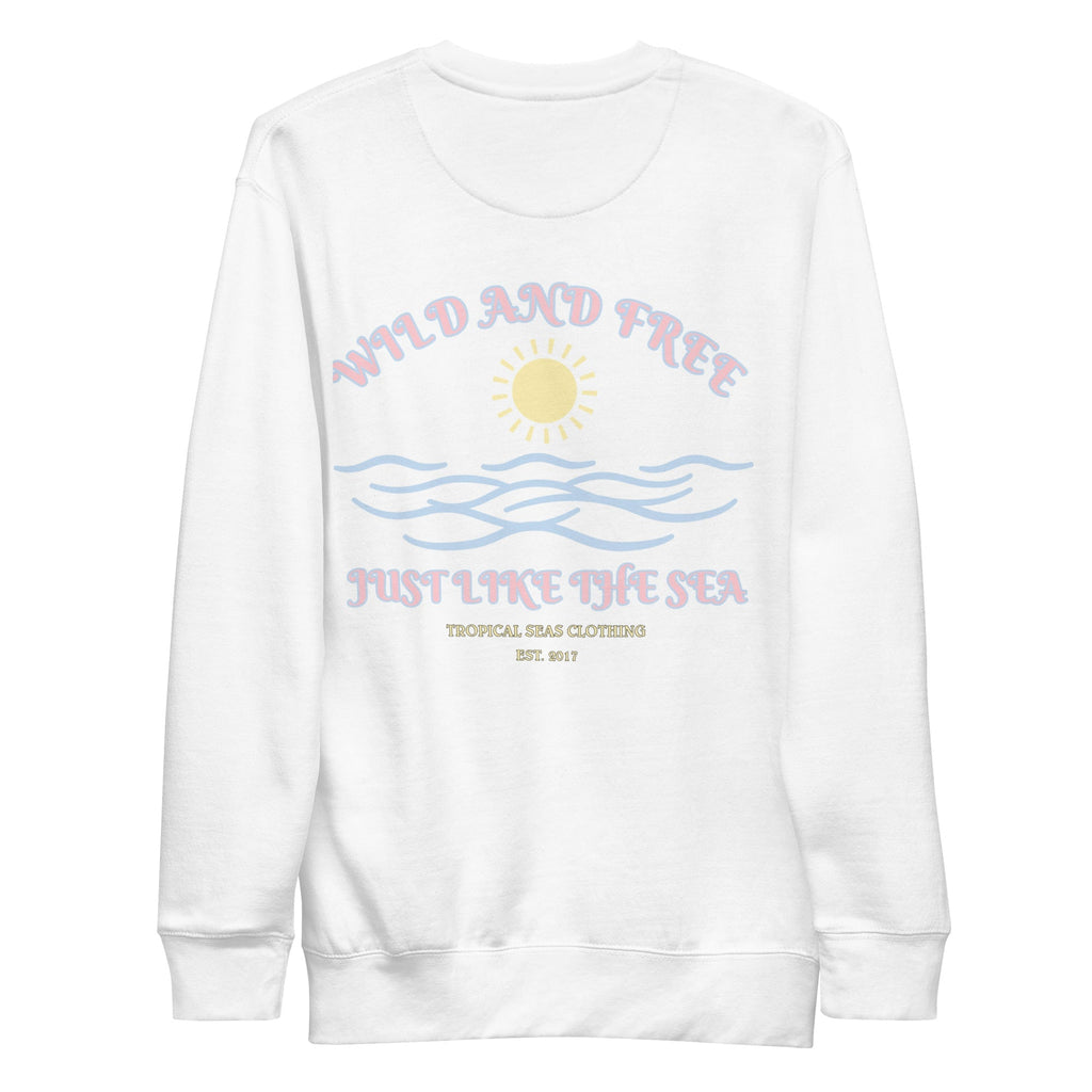 Women's Positive Wild and Free Sweatshirt | Streetwear